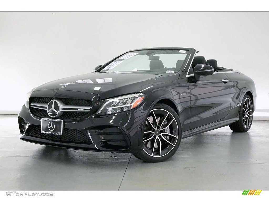 2019 C 43 AMG 4Matic Cabriolet - Obsidian Black Metallic / Black photo #12