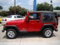 Flame Red - Wrangler SE 4x4 Photo No. 5