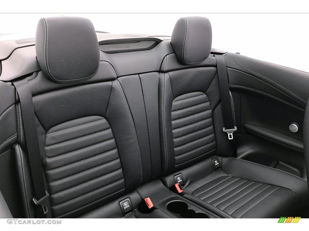 2019 Mercedes-Benz C 43 AMG 4Matic Cabriolet Rear Seat Photo #144765069