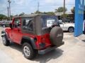 Flame Red - Wrangler SE 4x4 Photo No. 6