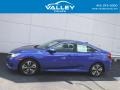Aegean Blue Metallic - Civic EX-L Sedan Photo No. 2