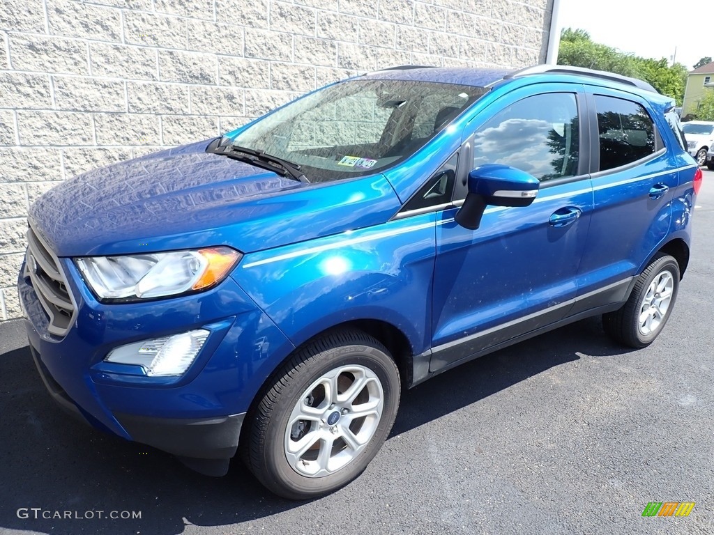 2020 EcoSport SE 4WD - Lightning Blue Metallic / Ebony Black photo #1
