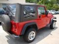 Flame Red - Wrangler SE 4x4 Photo No. 8