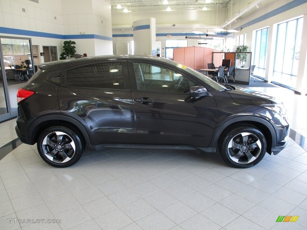 2018 HR-V EX - Mulberry Metallic / Black photo #4