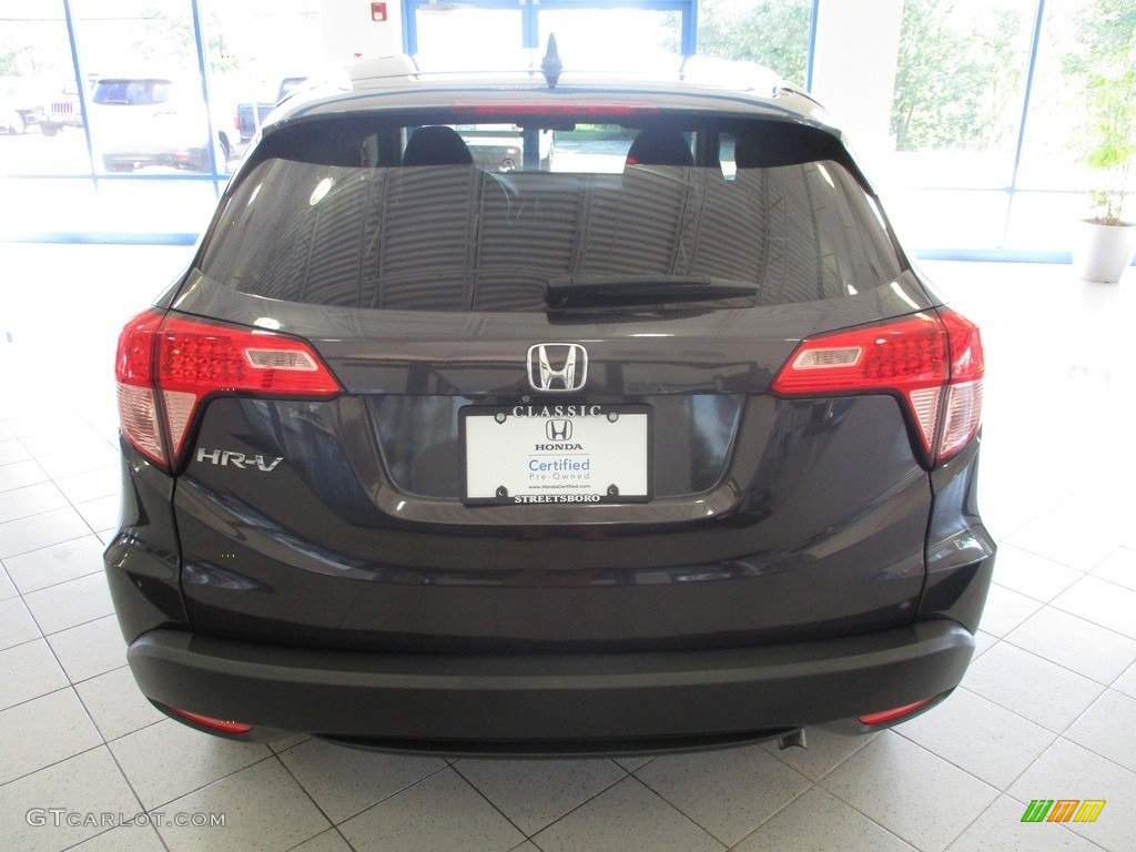 2018 HR-V EX - Mulberry Metallic / Black photo #8