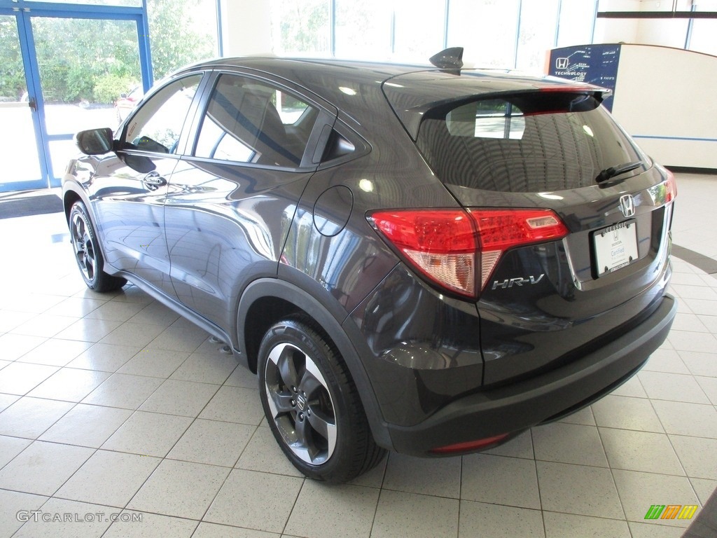 2018 HR-V EX - Mulberry Metallic / Black photo #9