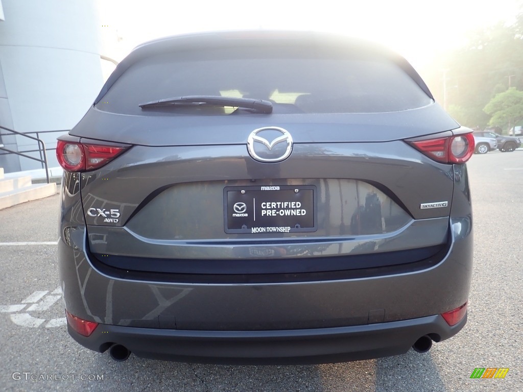 2020 CX-5 Grand Touring Reserve AWD - Machine Gray Metallic / Black photo #3