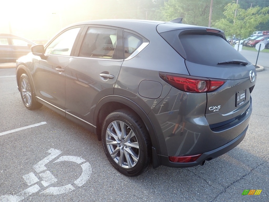 2020 CX-5 Grand Touring Reserve AWD - Machine Gray Metallic / Black photo #5