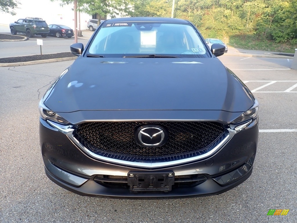 2020 CX-5 Grand Touring Reserve AWD - Machine Gray Metallic / Black photo #8