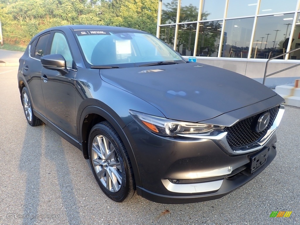 2020 CX-5 Grand Touring Reserve AWD - Machine Gray Metallic / Black photo #9