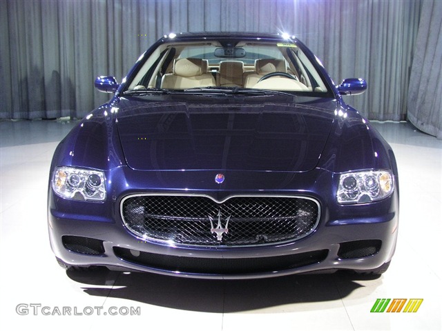 Blue Nettuno 2007 Maserati Quattroporte Sport GT DuoSelect Exterior Photo #144769