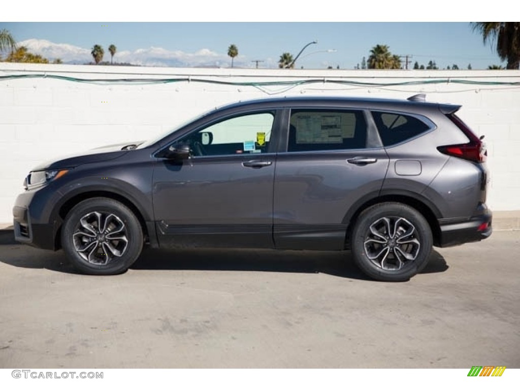 Modern Steel Metallic 2022 Honda CR-V EX Exterior Photo #144768462