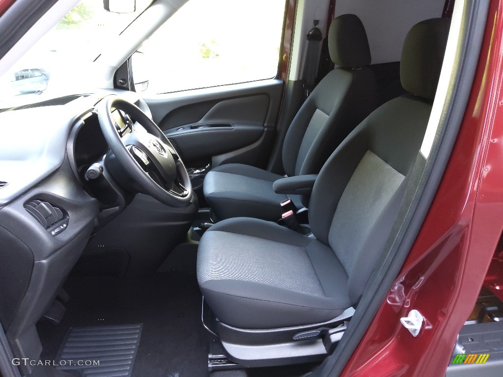 Black Interior 2022 Ram ProMaster City Tradesman Cargo Van Photo #144768600