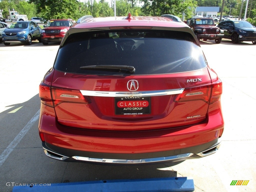 2019 MDX Technology SH-AWD - Performance Red Pearl / Parchment photo #8