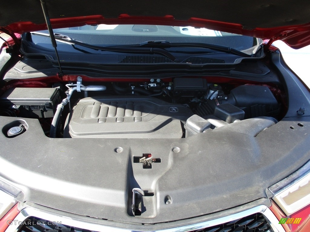 2019 MDX Technology SH-AWD - Performance Red Pearl / Parchment photo #15