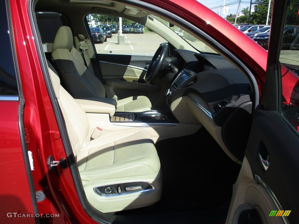 2019 MDX Technology SH-AWD - Performance Red Pearl / Parchment photo #17