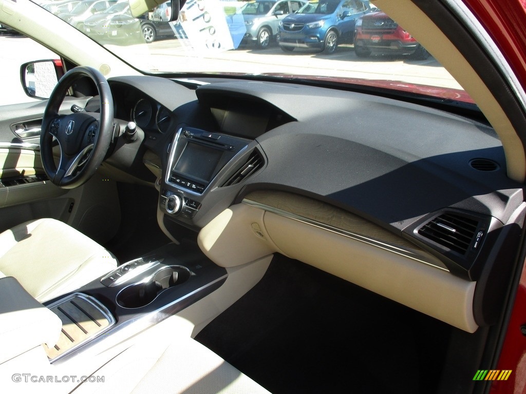 2019 MDX Technology SH-AWD - Performance Red Pearl / Parchment photo #19