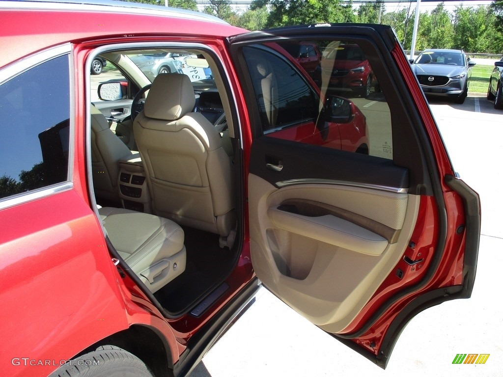 2019 MDX Technology SH-AWD - Performance Red Pearl / Parchment photo #20