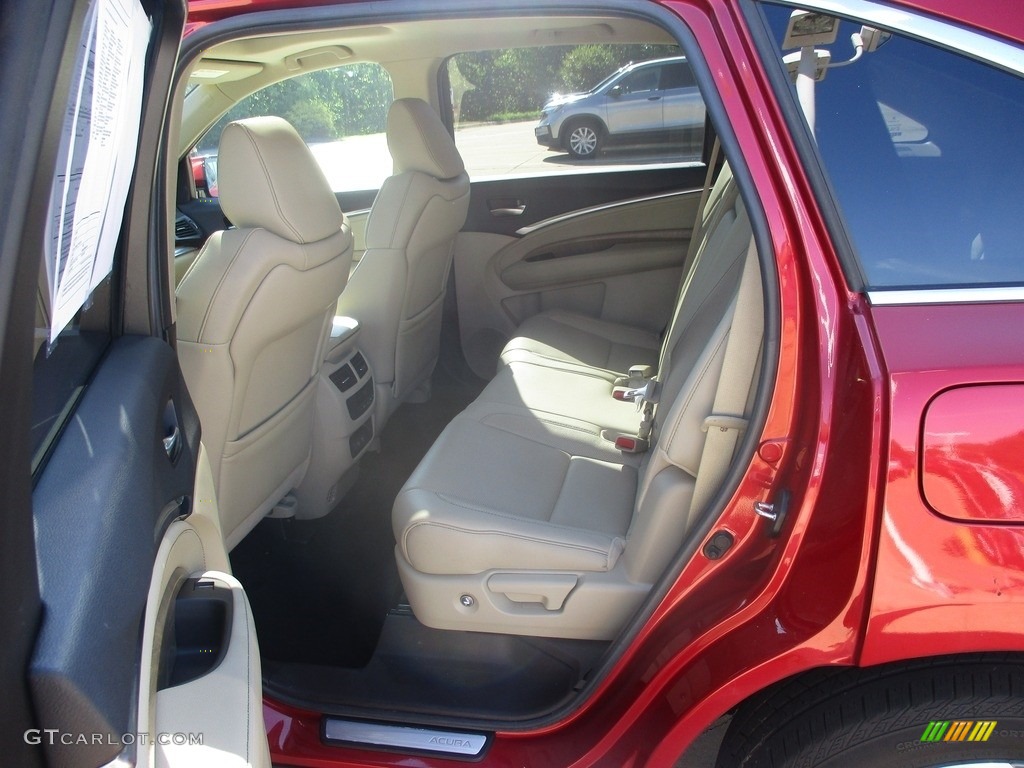 2019 MDX Technology SH-AWD - Performance Red Pearl / Parchment photo #25