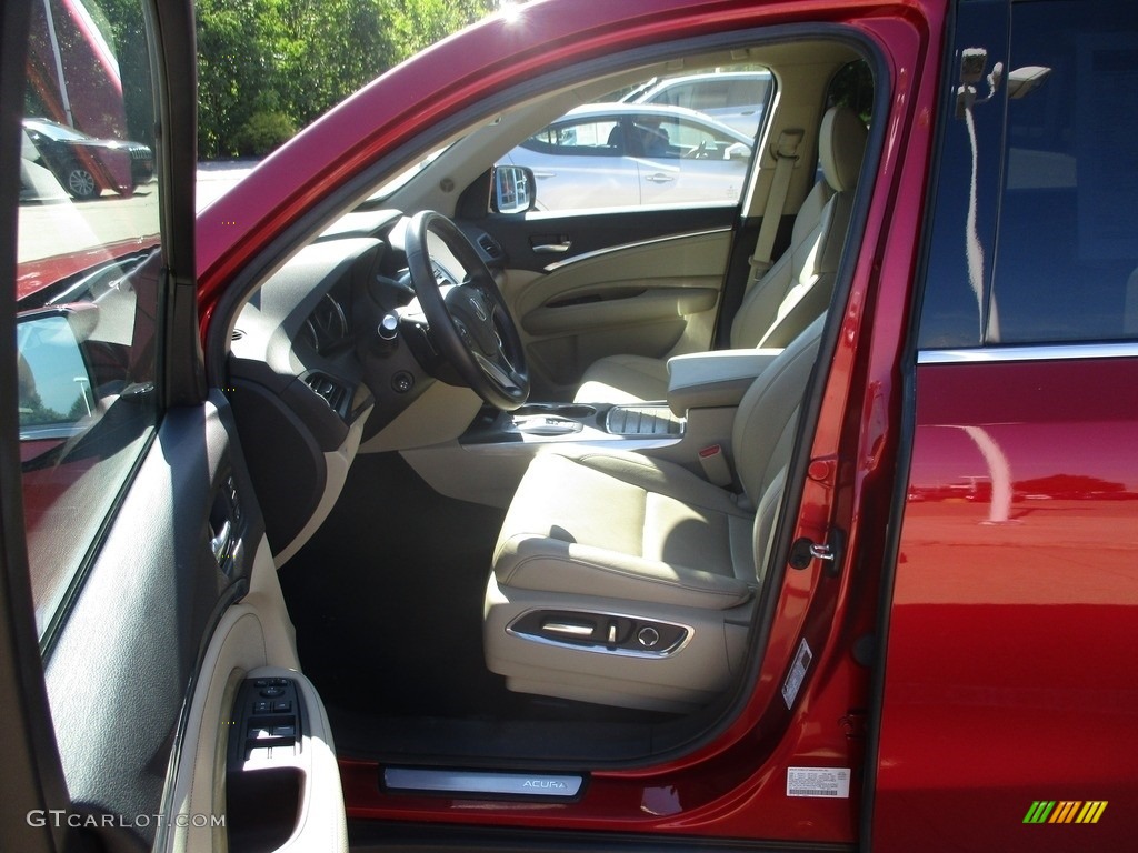 2019 MDX Technology SH-AWD - Performance Red Pearl / Parchment photo #29