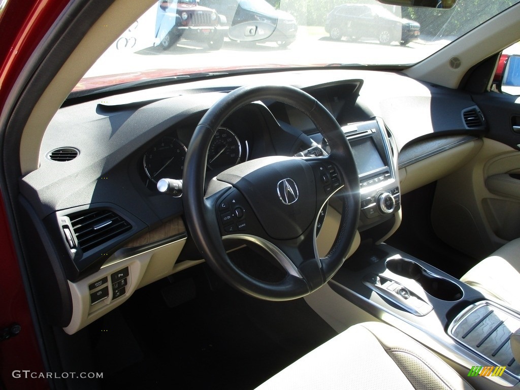2019 MDX Technology SH-AWD - Performance Red Pearl / Parchment photo #31