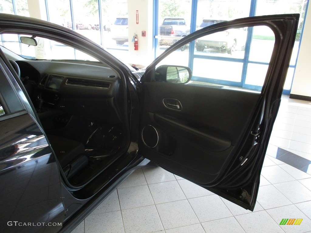 2018 HR-V EX - Mulberry Metallic / Black photo #16