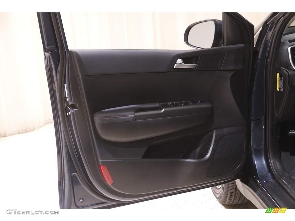 2020 Sportage LX AWD - Pacific Blue / Black photo #4