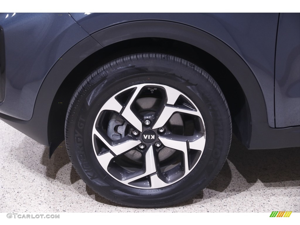 2020 Sportage LX AWD - Pacific Blue / Black photo #19