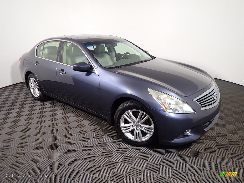Blue Slate 2012 Infiniti G 25 x AWD Sedan Exterior Photo #144769977