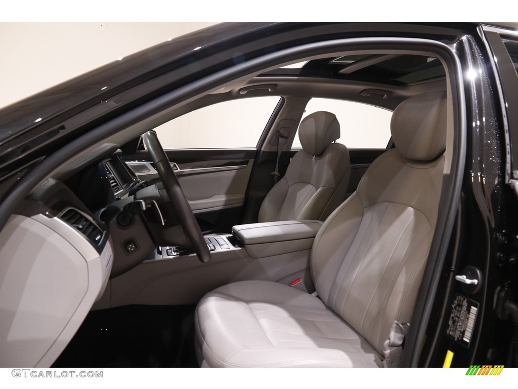 Gray Interior 2018 Hyundai Genesis G80 AWD Photo #144770667