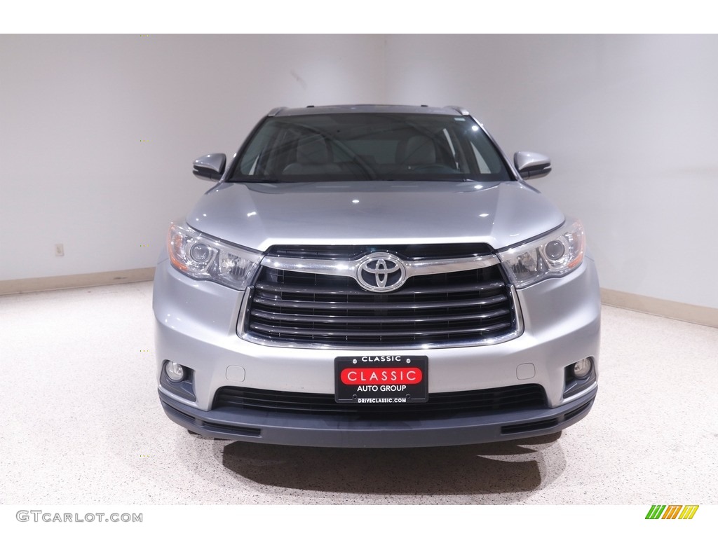 2016 Highlander XLE - Silver Sky Metallic / Ash photo #2