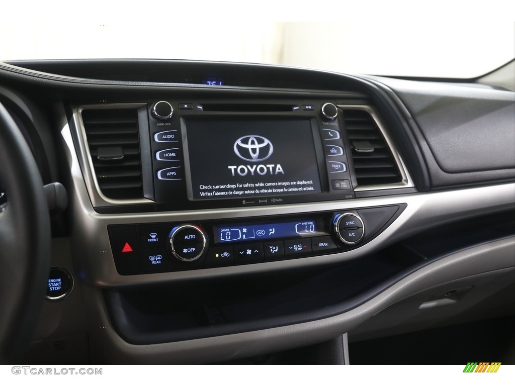 2016 Highlander XLE - Silver Sky Metallic / Ash photo #9