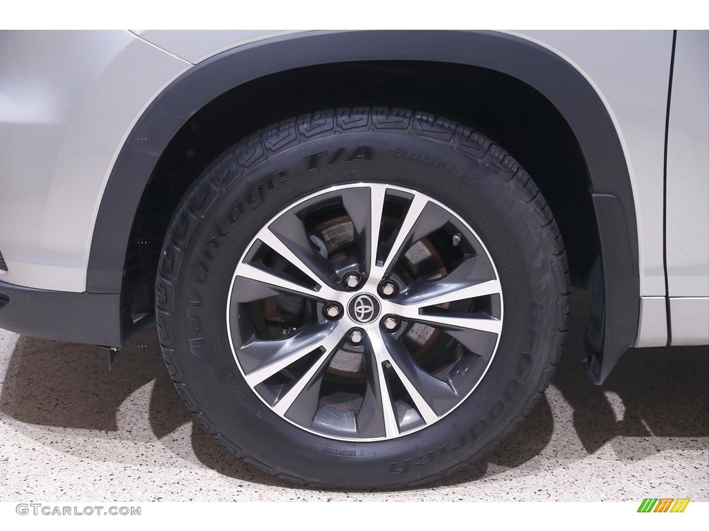 2016 Highlander XLE - Silver Sky Metallic / Ash photo #22