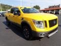 Front 3/4 View of 2017 TITAN XD PRO-4X Crew Cab 4x4