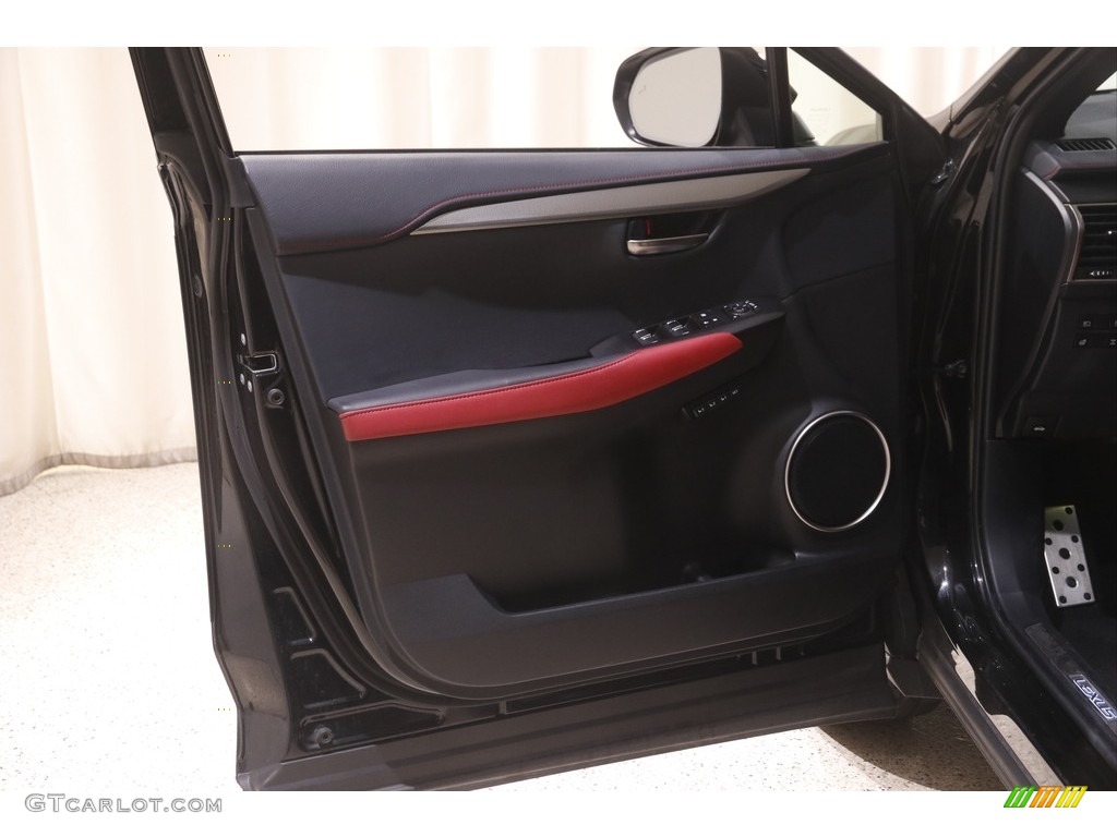 2020 Lexus NX 300 F Sport AWD Circuit Red Door Panel Photo #144772063