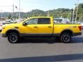  2017 TITAN XD PRO-4X Crew Cab 4x4 Solar Flare Yellow