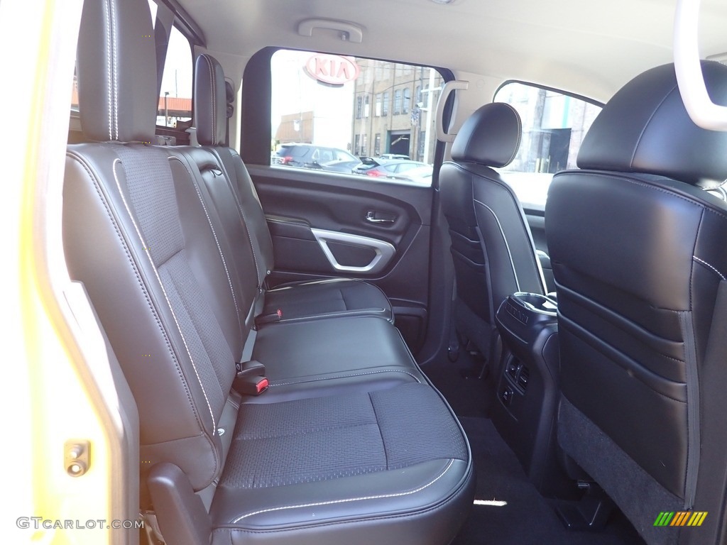 2017 Nissan TITAN XD PRO-4X Crew Cab 4x4 Rear Seat Photo #144772219
