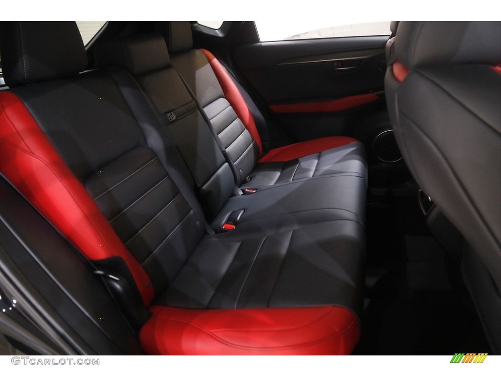 2020 NX 300 F Sport AWD - Obsidian / Circuit Red photo #16