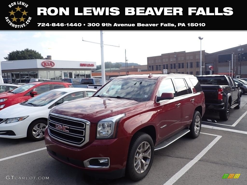 2019 Yukon SLE 4WD - Crimson Red Tintcoat / Jet Black photo #1