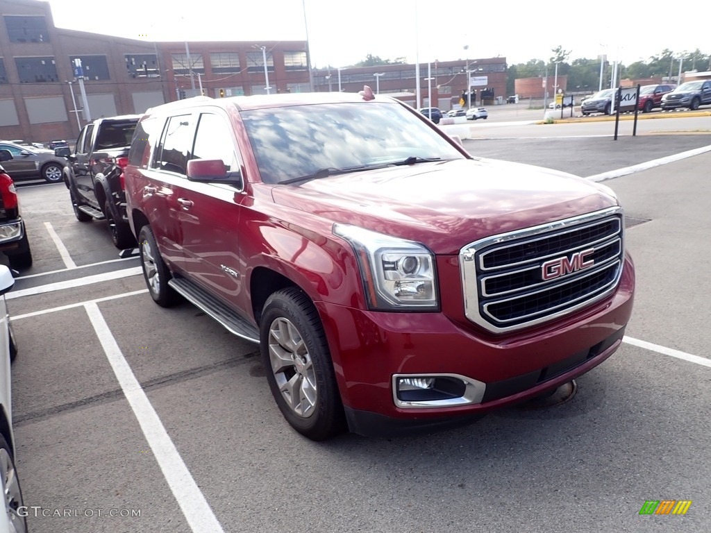2019 Yukon SLE 4WD - Crimson Red Tintcoat / Jet Black photo #3