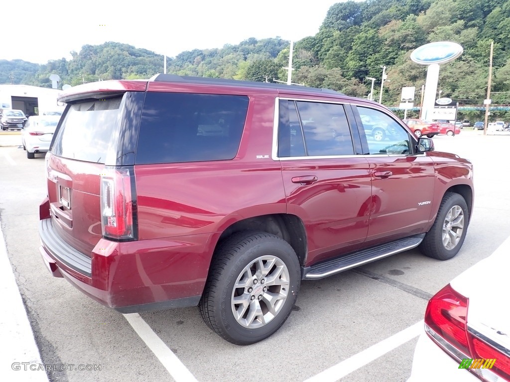 2019 Yukon SLE 4WD - Crimson Red Tintcoat / Jet Black photo #4