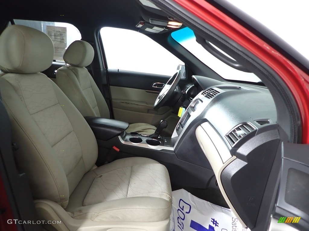 2014 Explorer FWD - Ruby Red / Medium Light Stone photo #26