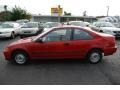 1993 Milano Red Honda Civic DX Coupe  photo #5