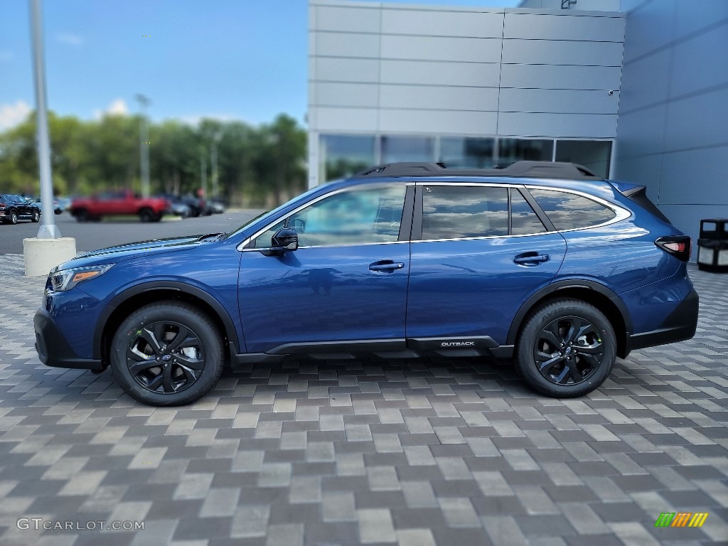 2022 Outback Onyx Edition XT - Abyss Blue Pearl / Gray StarTex photo #3