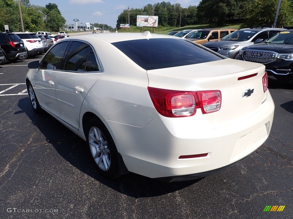 2014 Malibu LT - White Diamond Tricoat / Cocoa/Light Neutral photo #3