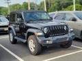 2020 Black Jeep Wrangler Sport 4x4  photo #3