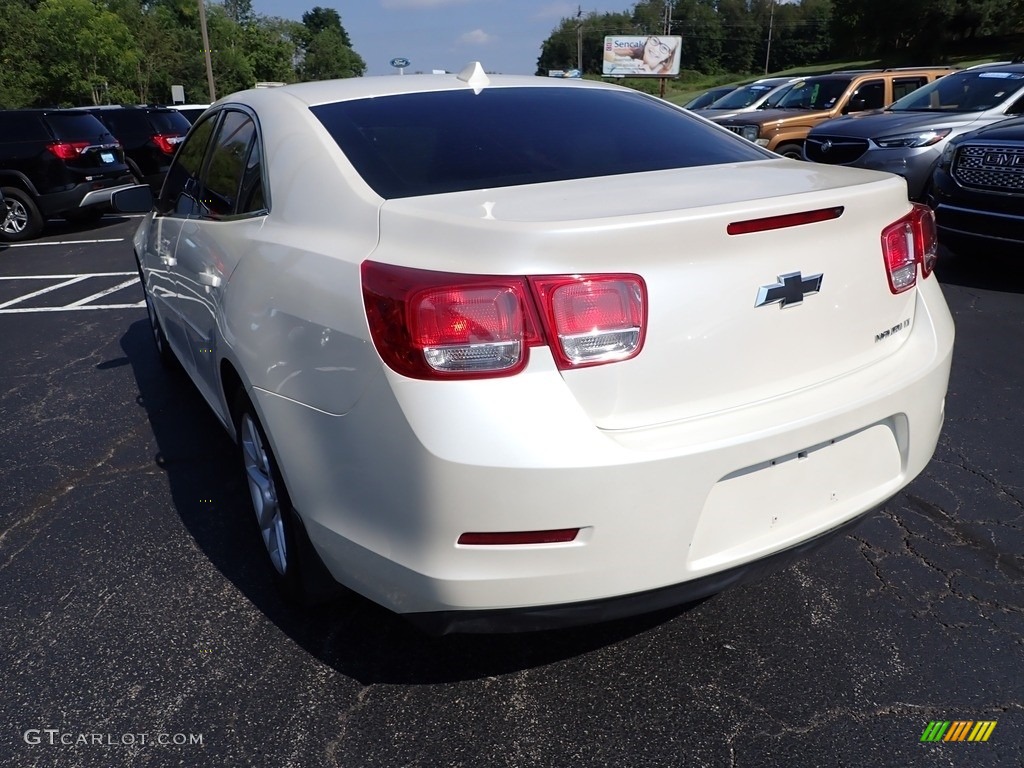 2014 Malibu LT - White Diamond Tricoat / Cocoa/Light Neutral photo #4