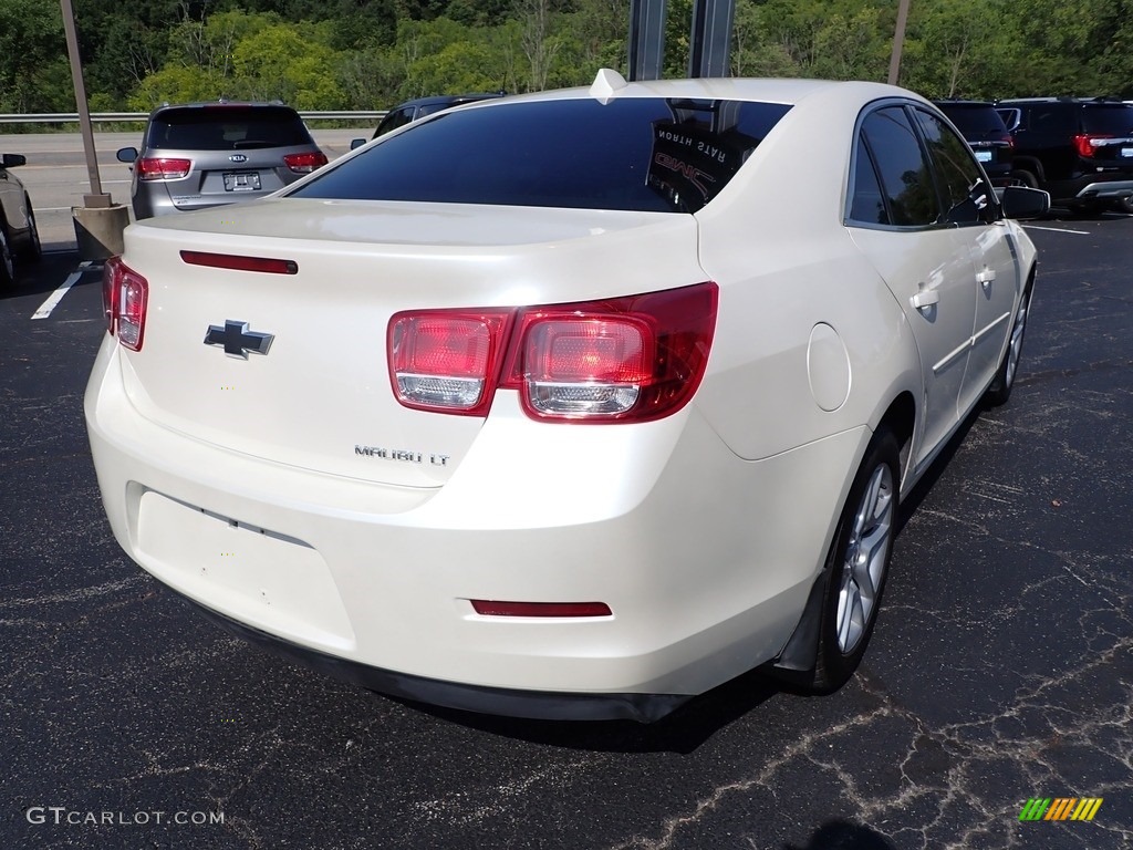 2014 Malibu LT - White Diamond Tricoat / Cocoa/Light Neutral photo #7