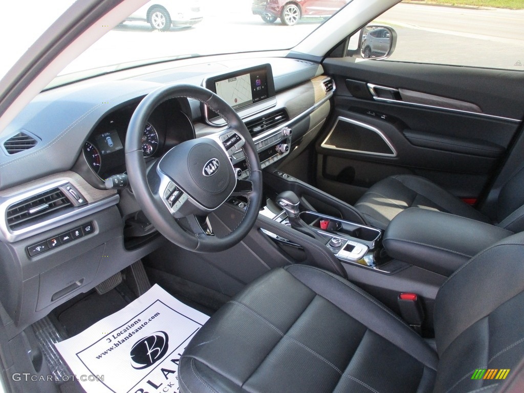 2021 Telluride EX AWD - Snow White Pearl / Black photo #6