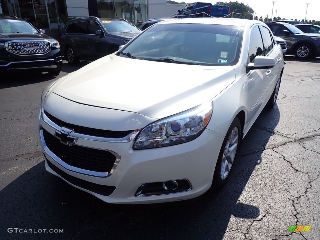 2014 Malibu LT - White Diamond Tricoat / Cocoa/Light Neutral photo #12